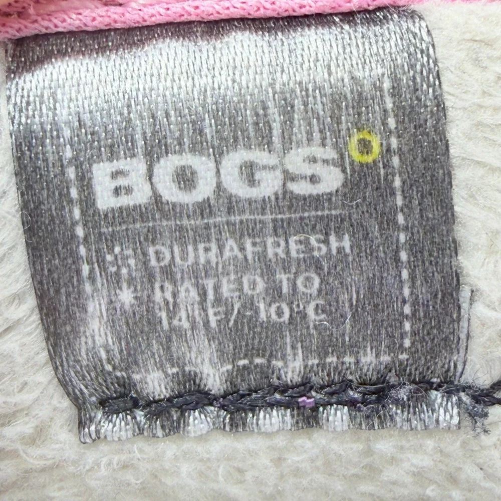 Bogs Baby Owls Purple Pink Waterproof Faux Fur Lined Boots 72166I-540 Kids 10